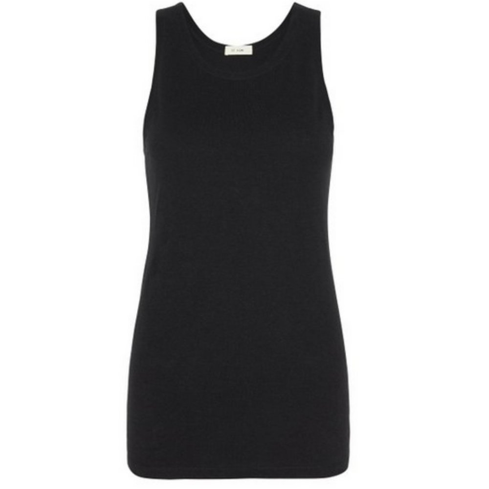 St. Agni Ryoko Hemp Organic Cotton Tank (XS) Black